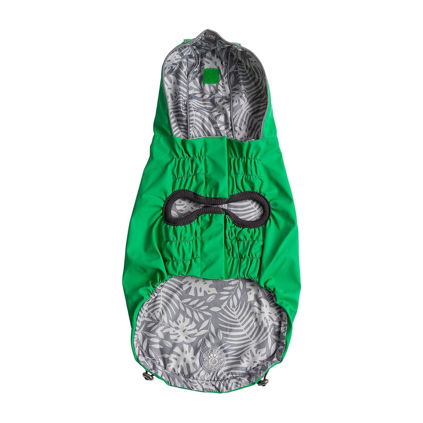 Reversible Elasto-Fit Raincoat (Green)