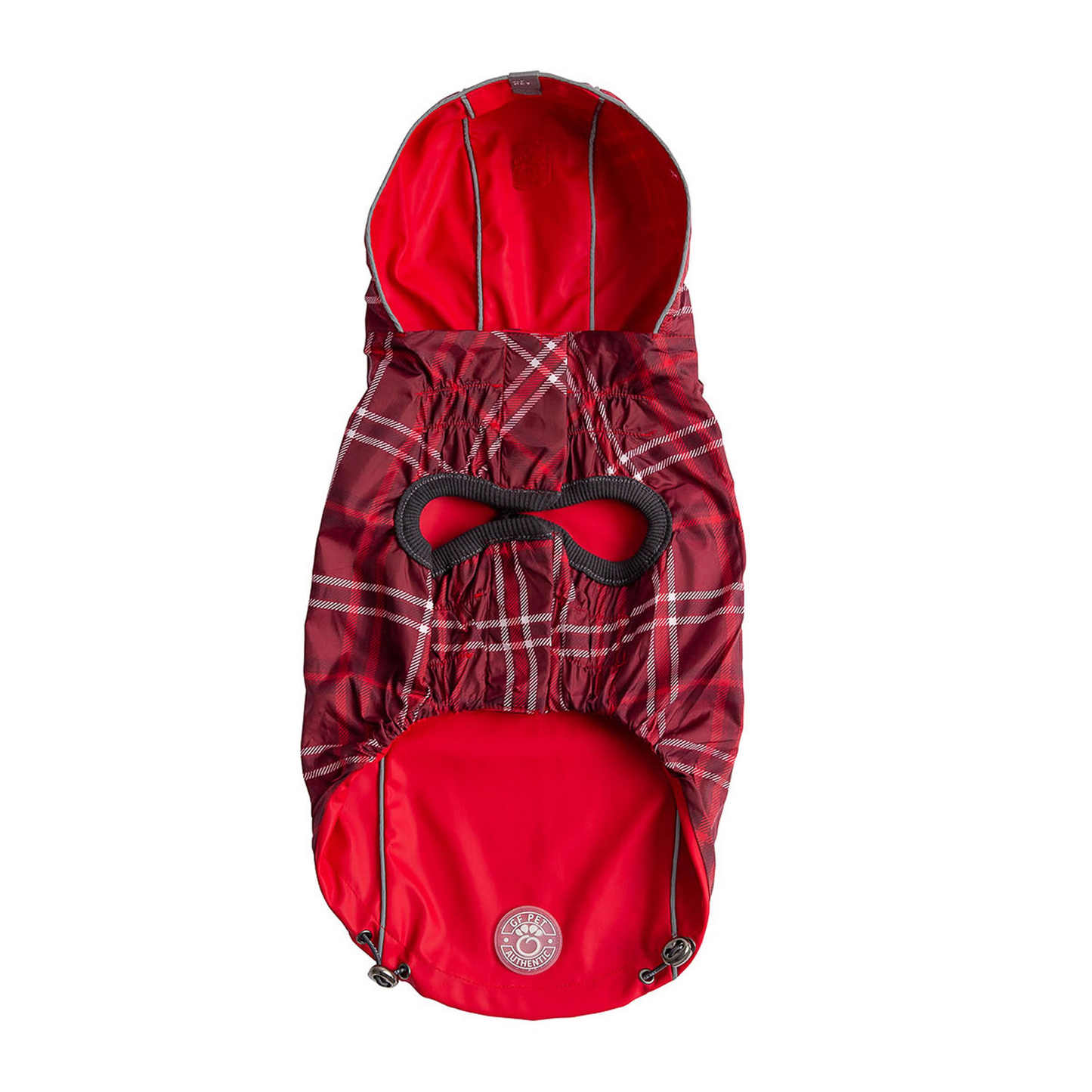 Reversible Elasto-Fit Raincoat (Red)