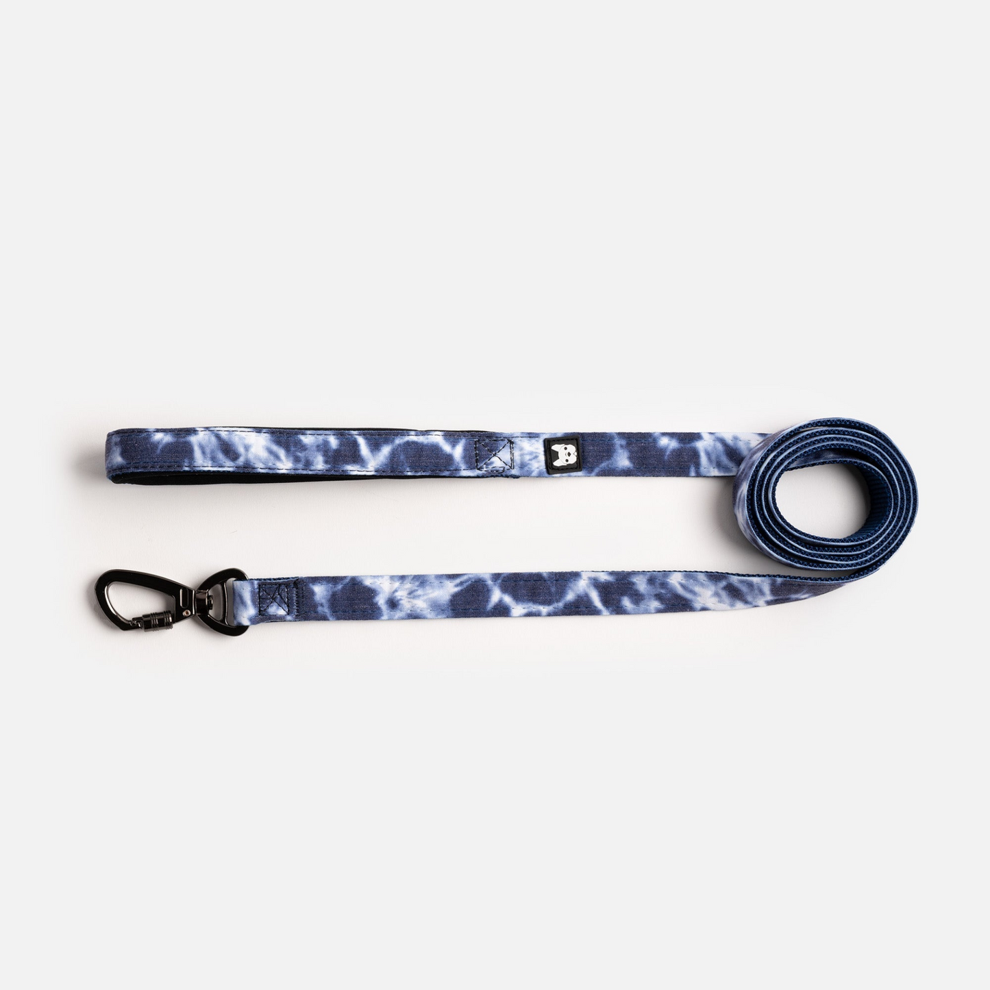 Poplin Dog Leash -(Blue Tie Dye)