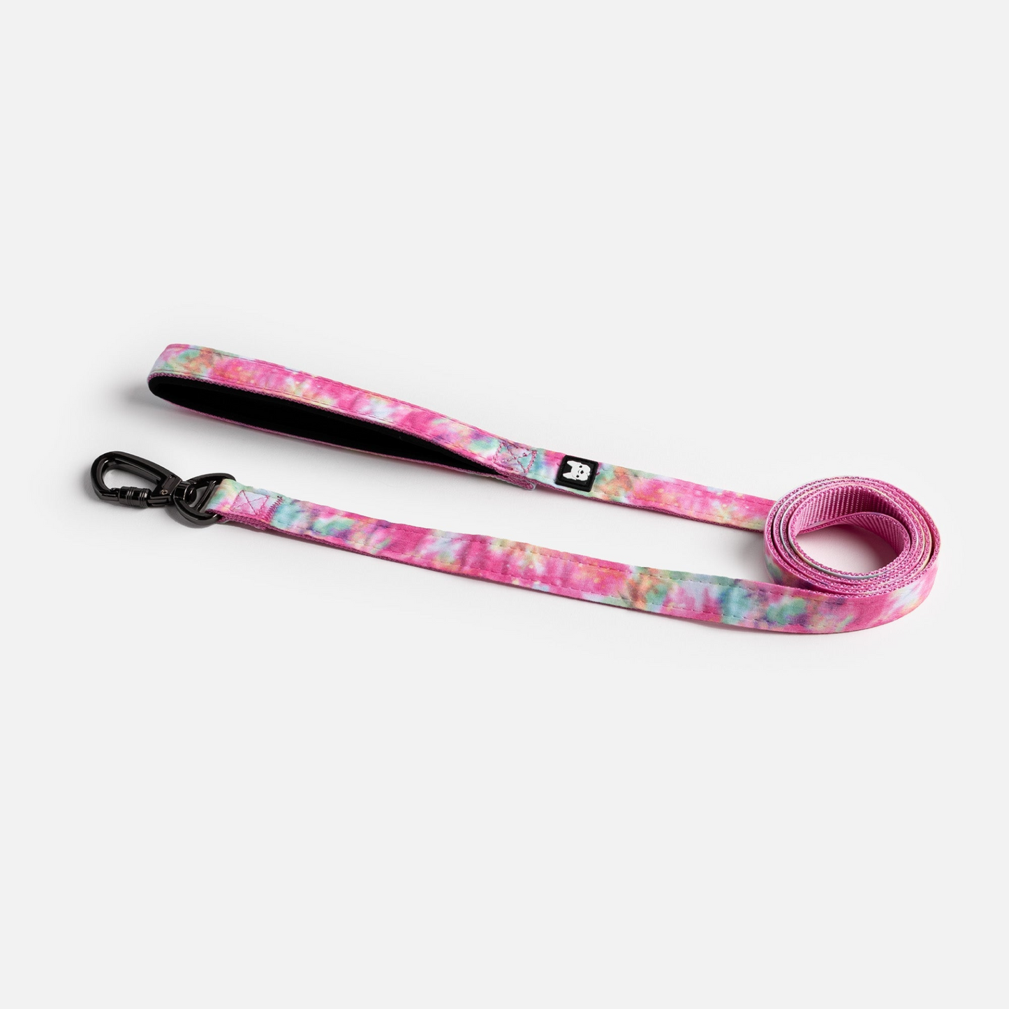 Poplin Dog Leash (Pink Tie Dye)