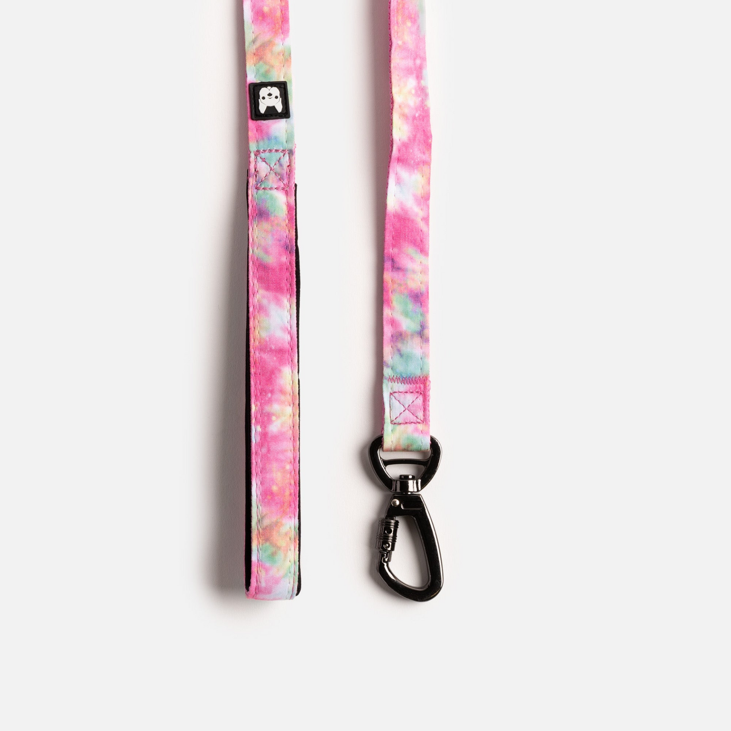 Poplin Dog Leash (Pink Tie Dye)