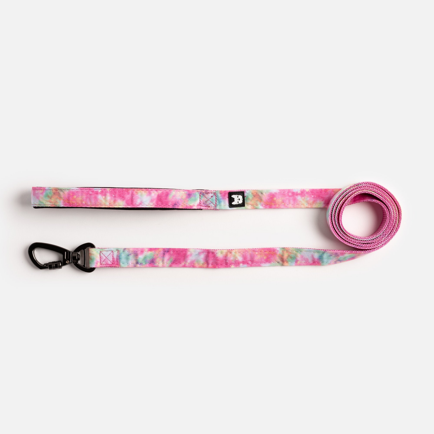Poplin Dog Leash (Pink Tie Dye)