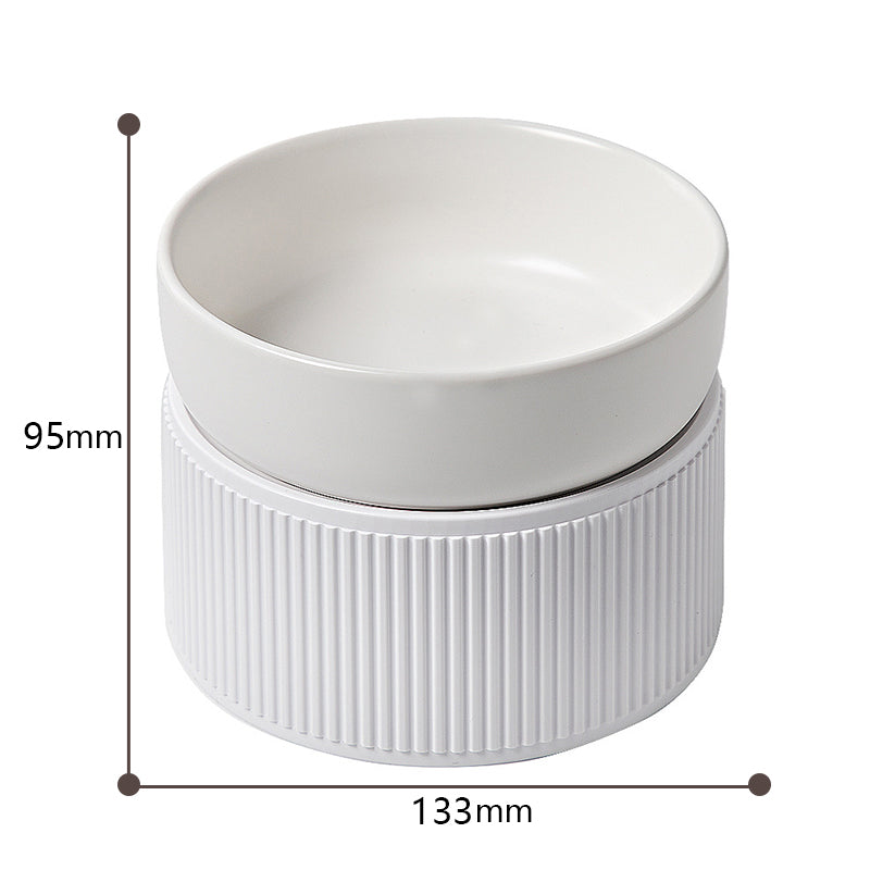 Ceramic Double Pet Bowl