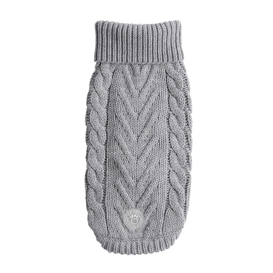 Chalet Dog Sweater (Grey)