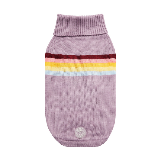 Retro Pet Sweater (Lavender)