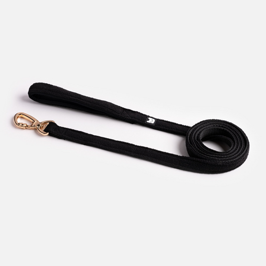 Aquafleece Dog Leash (Black)