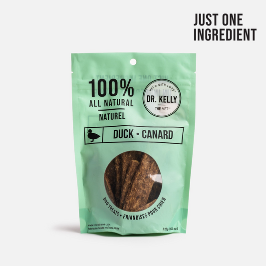 Dr. Kelly The Vet 100% Natural Dog Treats - Duck